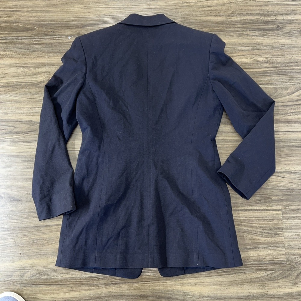 Dana Bachman Navy Blazer Sz 6 Petite Women's - Picture 5 of 5